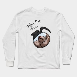 Filter cat Long Sleeve T-Shirt